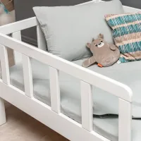 Детская кровать Mobicasa Jasmine 90 x 200 см/ Дерево/ Белый photo 3