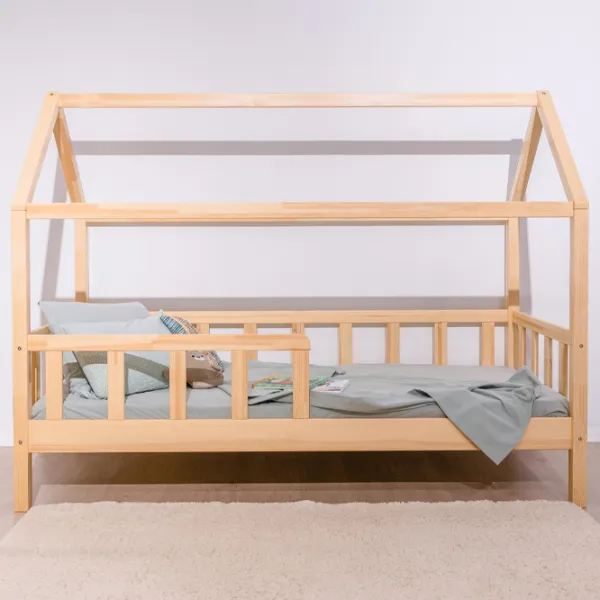 Детская кровать Mobicasa Jasmine 80 x 160 см/ Дерево/ Натуральное дерево photo 2 Детская кровать Mobicasa Jasmine 80 x 160 см/ Дерево/ Натуральное дерево photo 2