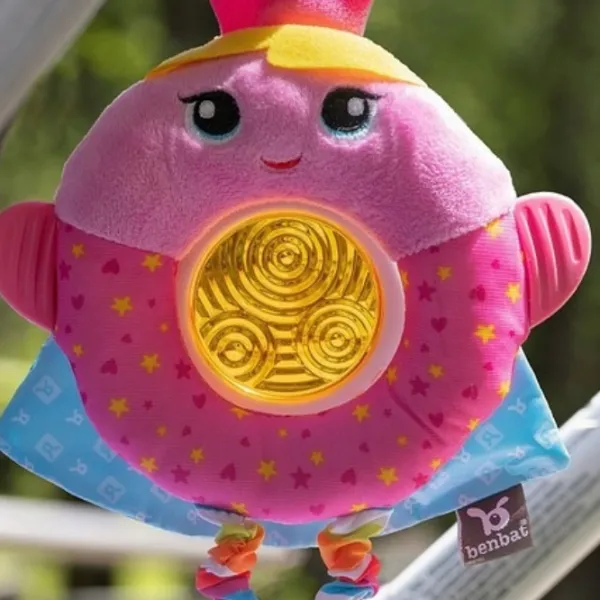 Jucărie pentru pătuțuri și cărucioare Benbat Princess BB-TT113 0+/ Pink photo 3