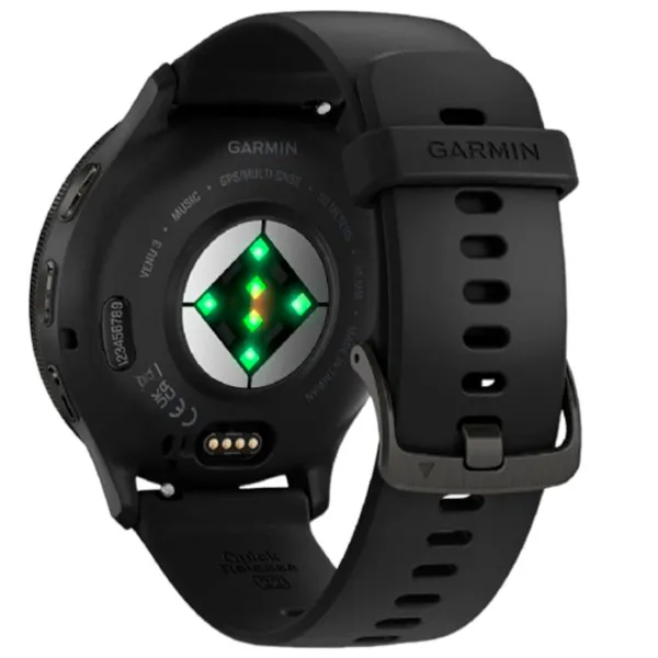 Умные часы Garmin Venu 3 1.4"/ 45 мм/ Черный - Чёрный/ 010-02784-01 photo 6 Умные часы Garmin Venu 3 1.4"/ 45 мм/ Черный - Чёрный/ 010-02784-01 photo 6