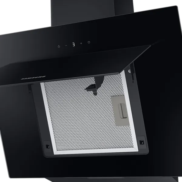 Hotă Samsung NK24B3501VB/WT Înclinată/ Black/ Gray photo 5