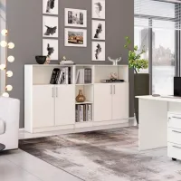 Dulap Mobildor-Lux Practik-Box 210 x 80 x 40/ PAL/ White photo 3