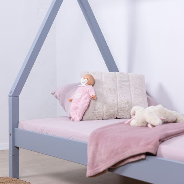 Детская кровать Mobicasa Daisy 90 x 200 см/ Дерево/ Серый photo 5 Детская кровать Mobicasa Daisy 90 x 200 см/ Дерево/ Серый photo 5