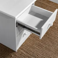 Тумбочки Mobicasa Lia 2 58см x 43см x 35см/ Дерево/ White photo 3