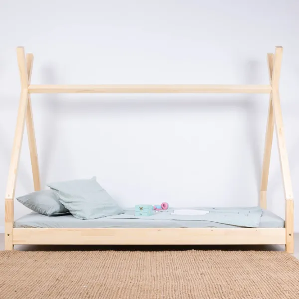 Детская кровать Mobicasa Daisy 90 x 200 см/ Дерево/ Натуральное дерево photo 2
