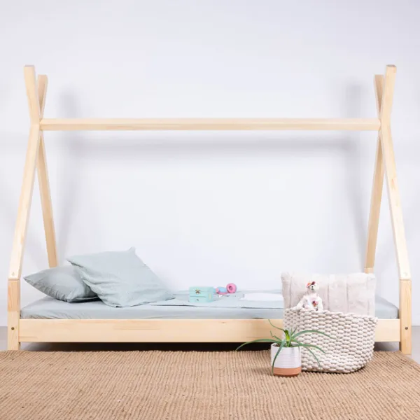 Детская кровать Mobicasa Daisy 90 x 200 см/ Дерево/ Натуральное дерево photo 3