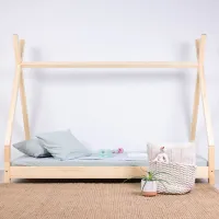 Детская кровать Mobicasa Daisy 90 x 200 см/ Дерево/ Натуральное дерево photo 3
