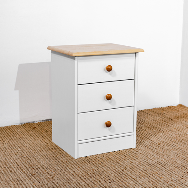 Noptiere Mobicasa Lia 2 58 x 43 x 35/ Lemn/ White antic photo 3 Noptiere Mobicasa Lia 2 58 x 43 x 35/ Lemn/ White antic photo 3