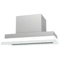 Hotă Gorenje BHP643ORAW Telescopică/ White/ Inox photo 3