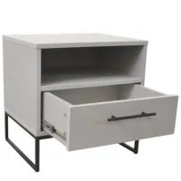 Тумбочки DecoPrim Fabiana 50см x 50см x 40см/ Металл/ Grey photo 2