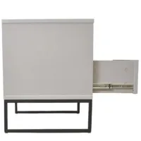 Тумбочки DecoPrim Fabiana 50см x 50см x 40см/ Металл/ Grey photo 3