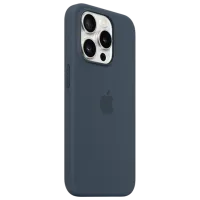Husă pentru smartphone Apple iPhone 15 Pro Apple/ MagSafe Back/ TPU/ Storm Blue photo 2