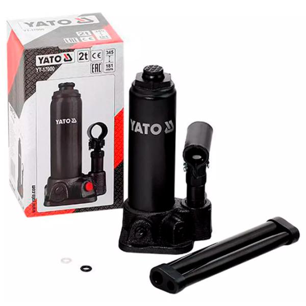 Домкрат гидравлический Yato YT17000 (21615) 2 т photo 3