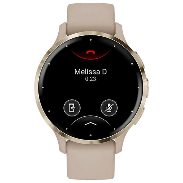 Ceas inteligent Garmin Venu 3S 1.2"/ 41 mm/ Gold - French Grey/ 010-02785-02 photo 3