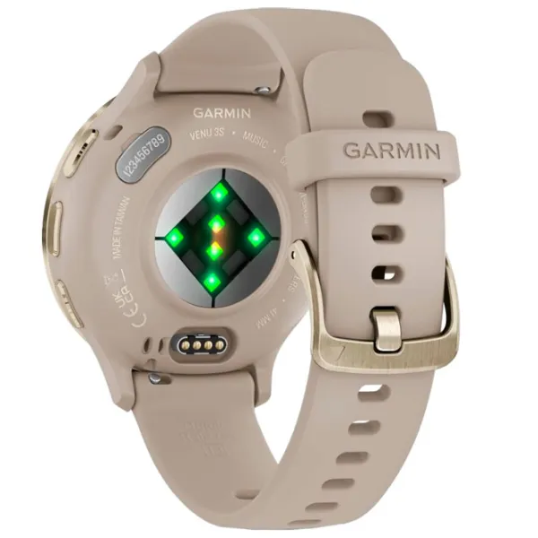 Ceas inteligent Garmin Venu 3S 1.2"/ 41 mm/ Gold - French Grey/ 010-02785-02 photo 7