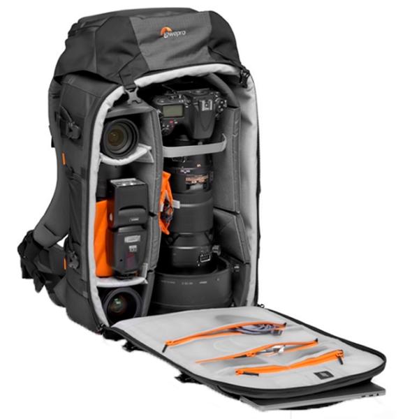 Рюкзак для фотоаппарата Lowepro Pro Trekker BP 550 AW II Нейлон, Полиэстер/ Серый photo 10 Рюкзак для фотоаппарата Lowepro Pro Trekker BP 550 AW II Нейлон, Полиэстер/ Серый photo 10