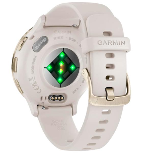 Умные часы Garmin Venu 3S 1.2"/ 41 мм/ Золото - Слоновая кость/ 010-02785-04 photo 4