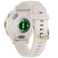 Ceas inteligent Garmin Venu 3S 1.2"/ 41 mm/ Gold - Ivory/ 010-02785-04 photo 4