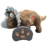 Интерактивная игрушка Icom Poland FurStar Трицератопс 7163819 2+ / Серый Коричневый photo 3