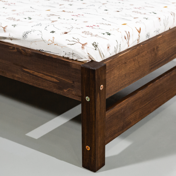 Кровать Mobicasa Tom 90 x 200 см/ Дерево/ Коричневый photo 4 Кровать Mobicasa Tom 90 x 200 см/ Дерево/ Коричневый photo 4