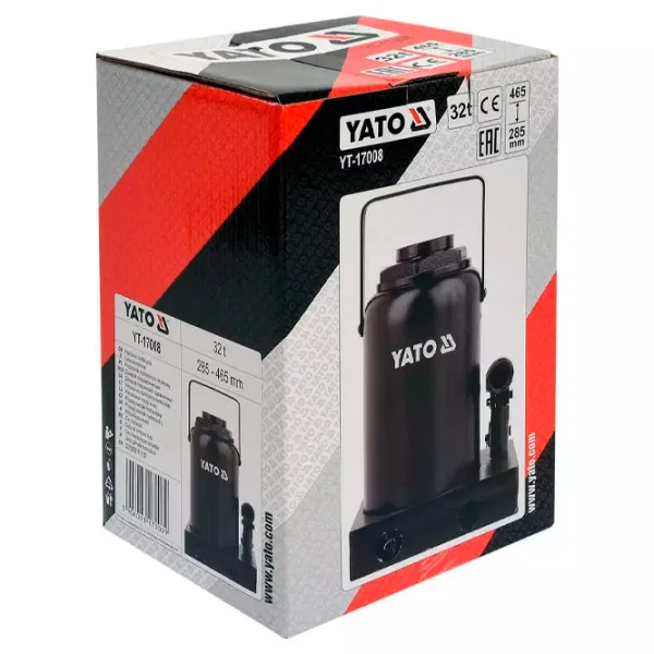 Домкрат гидравлический Yato YT17008 (21623) 32 т photo 4
