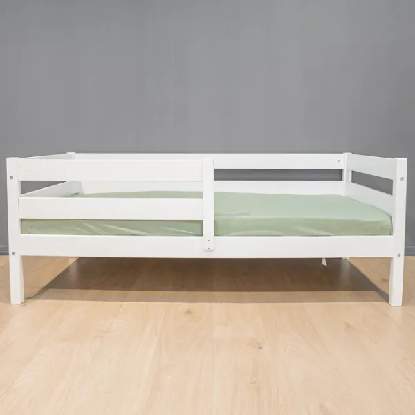 Детская кровать Mobicasa Bambi 90 x 200 см/ Дерево/ Белый photo 2 Детская кровать Mobicasa Bambi 90 x 200 см/ Дерево/ Белый photo 2