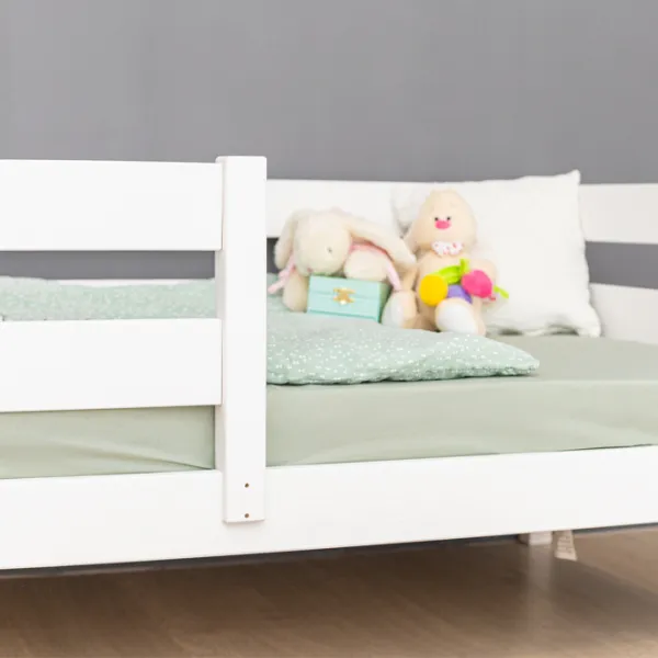 Детская кровать Mobicasa Bambi 90 x 200 см/ Дерево/ Белый photo 3 Детская кровать Mobicasa Bambi 90 x 200 см/ Дерево/ Белый photo 3