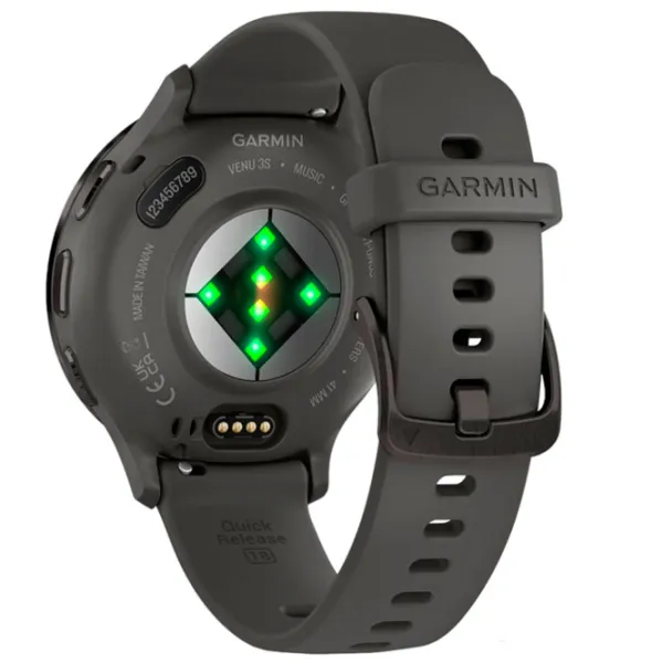 Ceas inteligent Garmin Venu 3S 1.2"/ 41 mm/ Gray - Slate/ 010-02785-00 photo 3