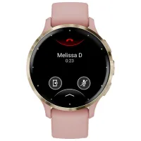 Ceas inteligent Garmin Venu 3S 1.2"/ 41 mm/ Gold - Dust Rose/ 010-02785-03 photo 2
