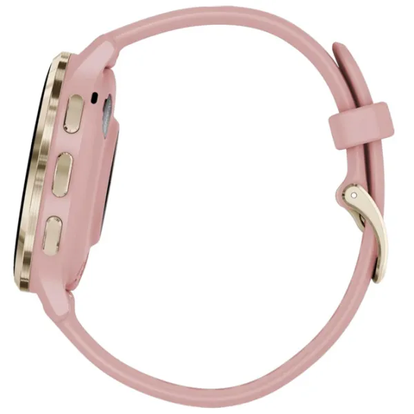 Ceas inteligent Garmin Venu 3S 1.2"/ 41 mm/ Gold - Dust Rose/ 010-02785-03 photo 4