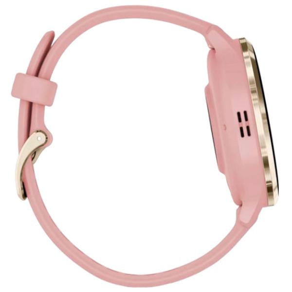 Ceas inteligent Garmin Venu 3S 1.2"/ 41 mm/ Gold - Dust Rose/ 010-02785-03 photo 5