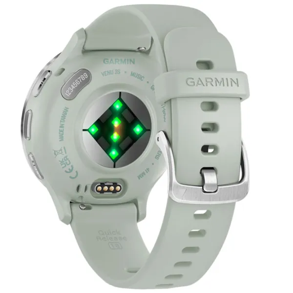 Умные часы Garmin Venu 3S 1.2"/ 41 мм/ Серебристый - Sage grey/ 010-02785-01 photo 4