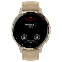 Ceas inteligent Garmin Venu 3S 1.2"/ 41 mm/ Gold - French Grey/ 010-02785-55 photo 2