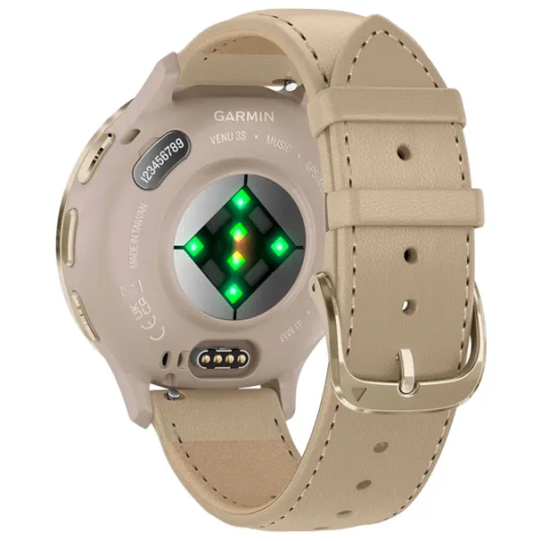 Умные часы Garmin Venu 3S 1.2"/ 41 мм/ Золото - French Grey/ 010-02785-55 photo 4