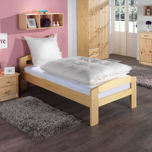 Детская кровать Mobicasa Flamingo 90 x 200 см/ Дерево/ Натуральное дерево photo 5 Детская кровать Mobicasa Flamingo 90 x 200 см/ Дерево/ Натуральное дерево photo 5