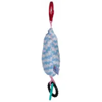 Jucărie pentru pătuțuri și cărucioare BaliBazoo Knit Crocodile 80428 0+/ Blue photo 2