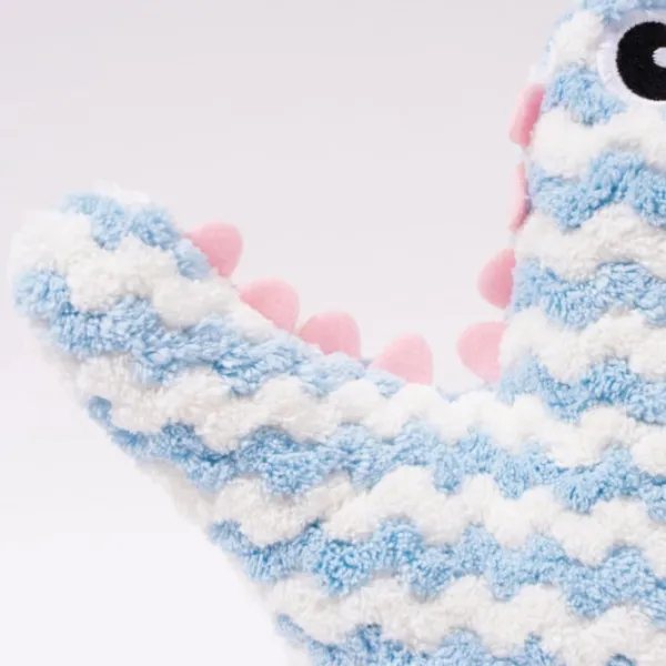Jucărie pentru pătuțuri și cărucioare BaliBazoo Knit Crocodile 80428 0+/ Blue photo 5