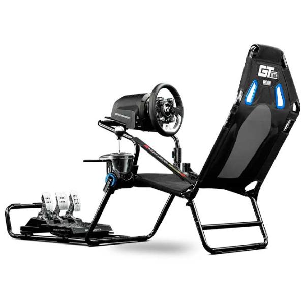 Scaun Gaming Next Level Racing GT Lite Playstation Edition Black photo 3