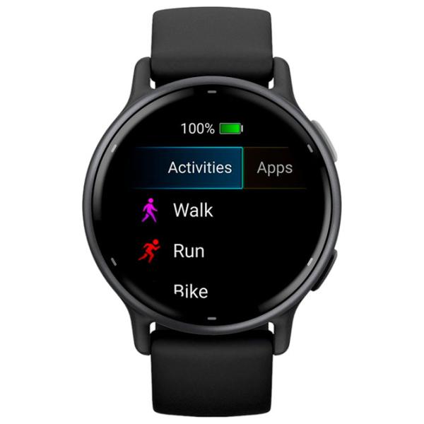 Ceas inteligent Garmin Vivoactive 5 1.2"/ 42.2 mm/ Slate - Black/ 010-02862-10 photo 2