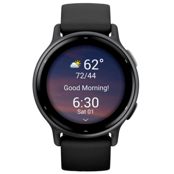 Ceas inteligent Garmin Vivoactive 5 1.2"/ 42.2 mm/ Slate - Black/ 010-02862-10 photo 3