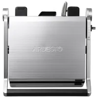 Grill electric Ardesto GK-STC20 Contact, Barbecue / 2000 W / Black Inox photo 2
