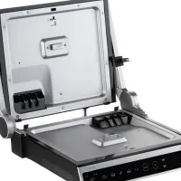 Grill electric Ardesto GK-STC20 Contact, Barbecue / 2000 W / Black Inox photo 5