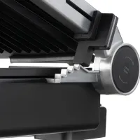 Grill electric Ardesto GK-STC20 Contact, Barbecue / 2000 W / Black Inox photo 6