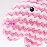 Jucărie pentru pătuțuri și cărucioare BaliBazoo Knit Hippo 80427 0+/ Pink photo 5