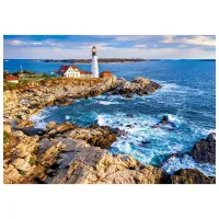Puzzle 2D Castorland Sunrise over Cape Elizabeth (USA) 9+/ Numărul de piese: 500 photo 2