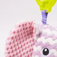 Jucărie pentru pătuțuri și cărucioare BaliBazoo Knit Elephant 80425 0+/ Purple photo 4
