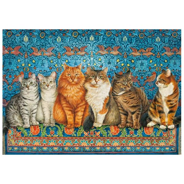 Пазл 2D CubicFun Cat Aristocracy 9+/ Количество деталей: 500 photo 2