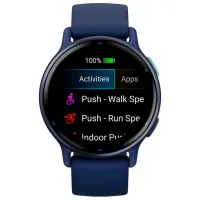 Ceas inteligent Garmin Vivoactive 5 1.2"/ 42.2 mm/ Navy - Navy/ 010-02862-12 photo 2