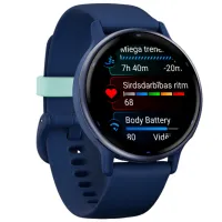 Ceas inteligent Garmin Vivoactive 5 1.2"/ 42.2 mm/ Navy - Navy/ 010-02862-12 photo 3
