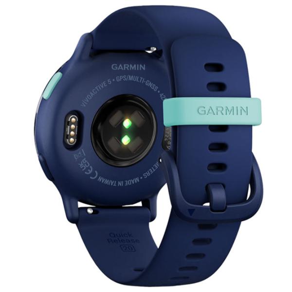 Умные часы Garmin Vivoactive 5 1.2"/ 42.2 мм/ Темно-синий - Navy/ 010-02862-12 photo 6